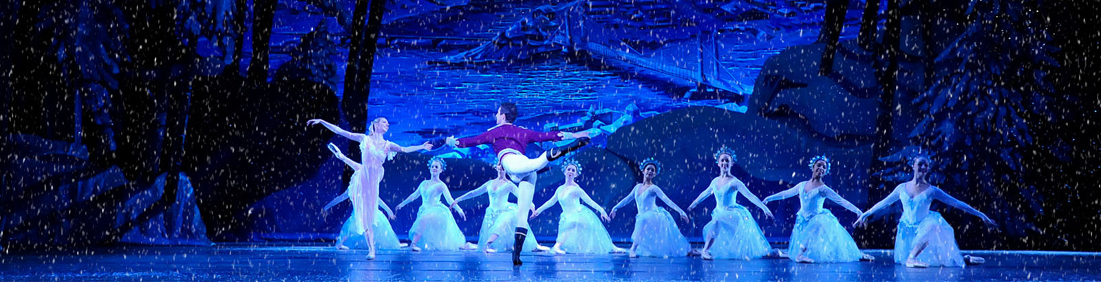 Snow Scene - Pittsburgh Ballet Theatre's The Nutcracker