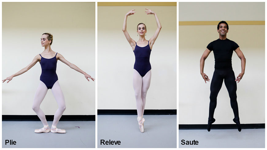 Releve Ballet Position